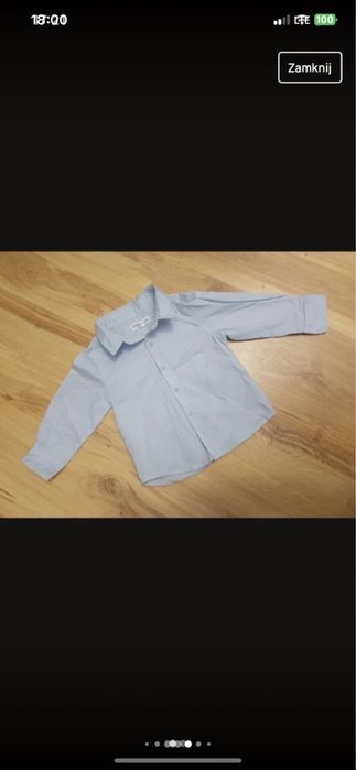 Zestaw ubrań chłopięcych wizytowych r. 74 (5 szt)