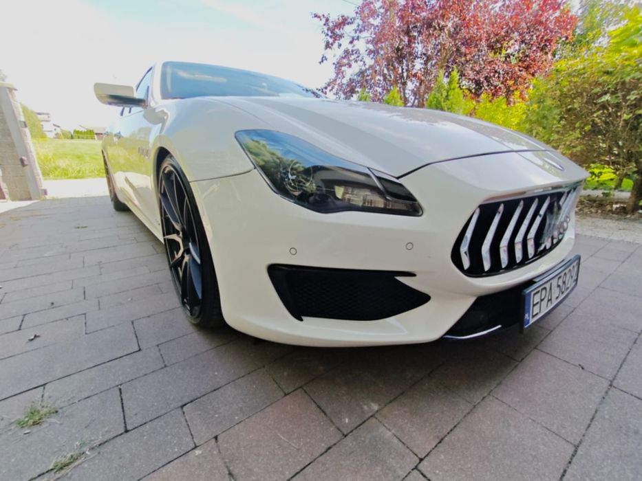 Maserati Quattroporte Bezwypadkowy, stan kolekcjonerski ,wersja POLIFT !!! FAKTURA VAT