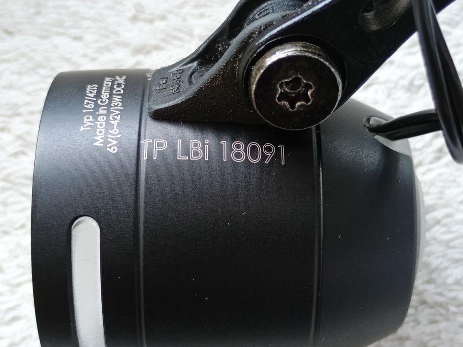Lampka rowerowa Busch & Müller IQ-XS E e-bike 6-42V 80 Lux