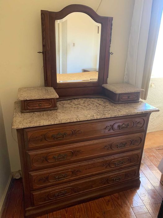 Quarto completo madeira maciça