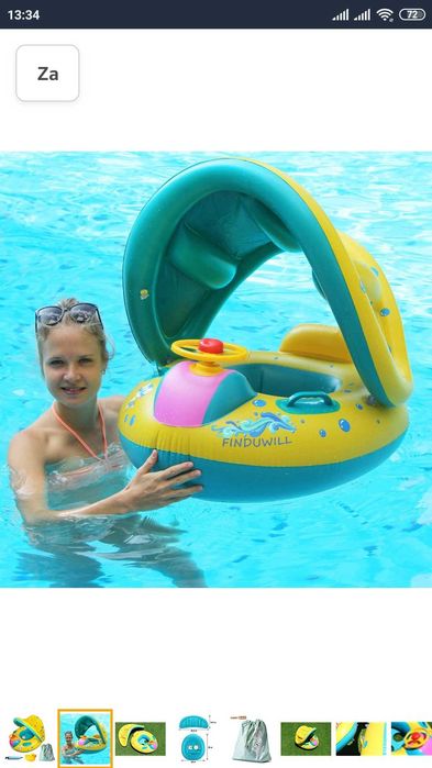 Koło dmuchane ponton Kółko Fotelik do pływania dla Dziecka Dzieci