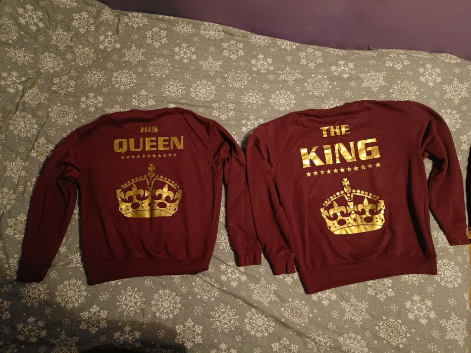 Bluzy Queen King Prezent walentynkowy