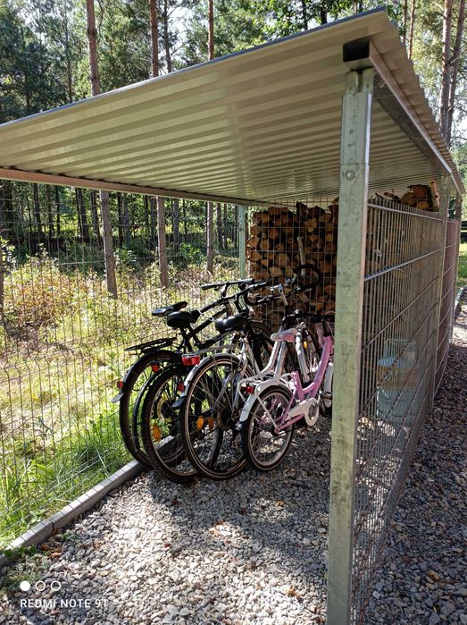 Domek letniskowy do wynajęcia z bali drewnianych na Roztoczu