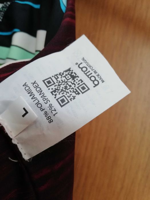 Top desportivo BOTTON como novo - tamanho L