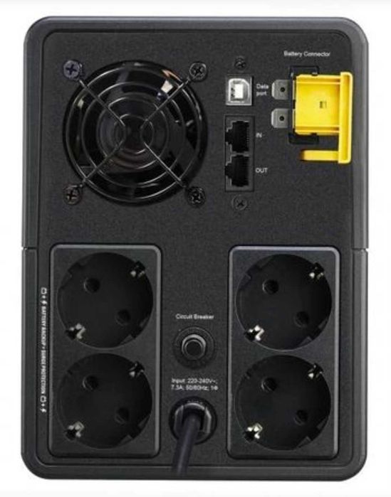 UPS APC Back-UPS 1200VA/650W with Schuko64283848808067121