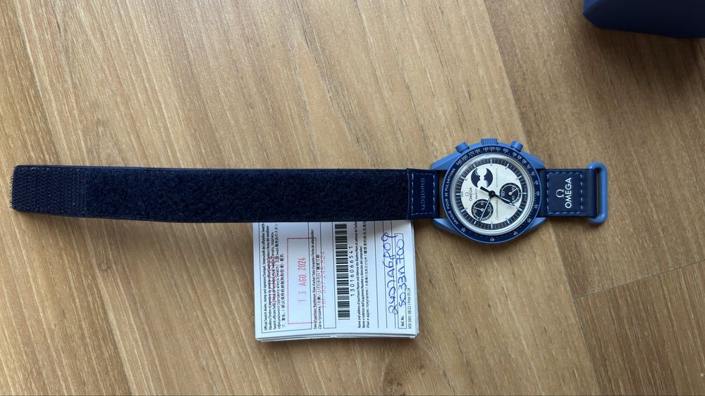 Omega x Swatch - Limited - Super Blue Moon Phase