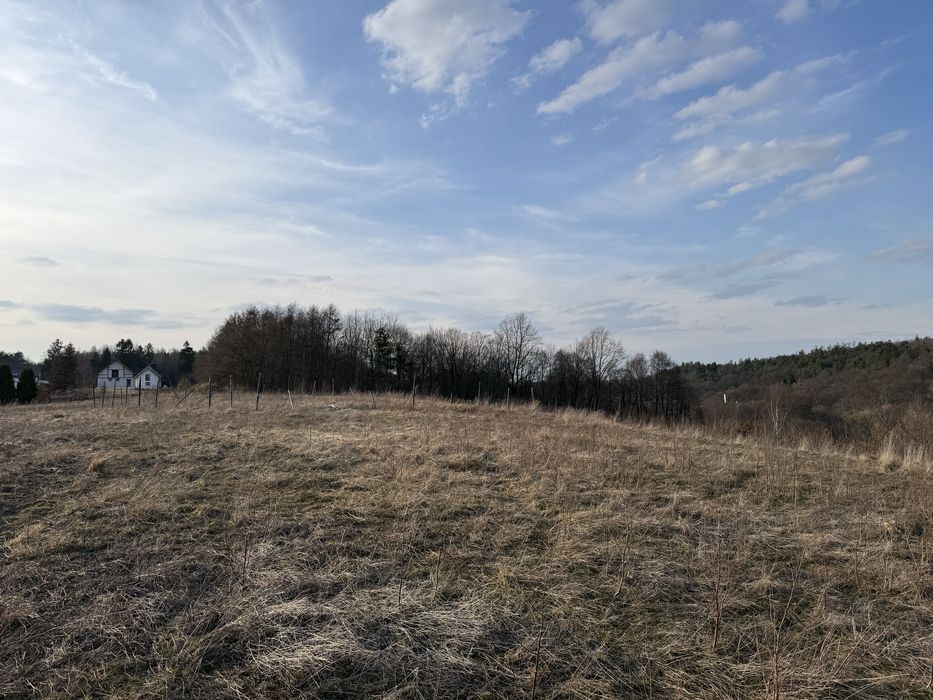 Działka budowlana w Lniskach.Piękna widokowa.