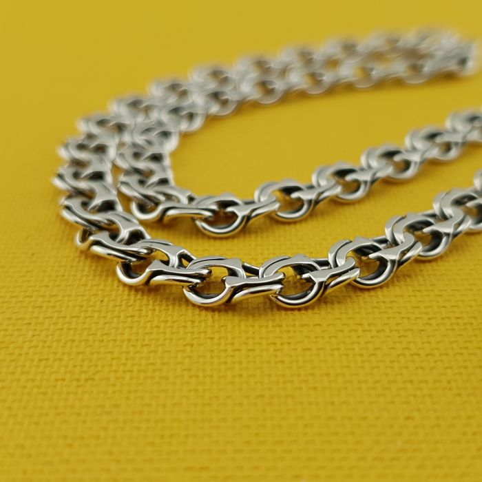Серебро! Цепочка мужская бисмарк 20 гр. Срібний ланцюжок 50, 55, 60 см