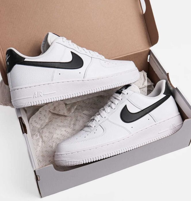 ОРИГІНАЛ! Nike Air Force 1 Low White/Black 39 40 | DD8959-103