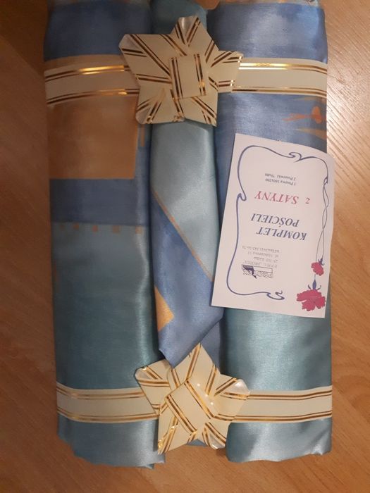 Komplet pościeli z satyny 160x200