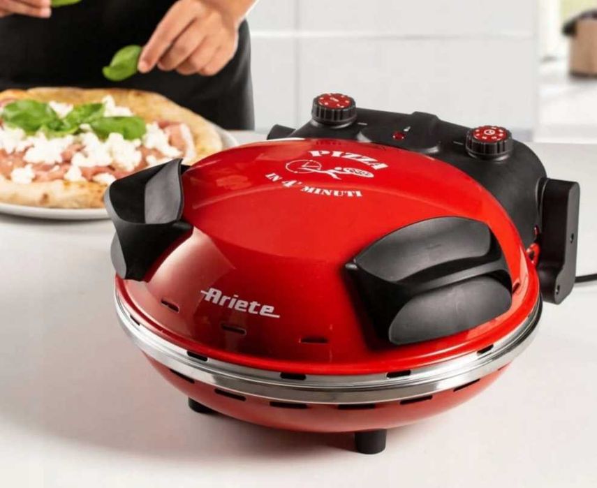 Piec Do Pizzy Ariete 909 Czerwony Metalowe Łopatki Nożyk Ebooki
