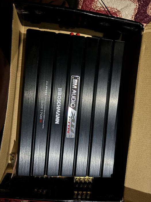 Продам усилители 4 канальний і моноблок