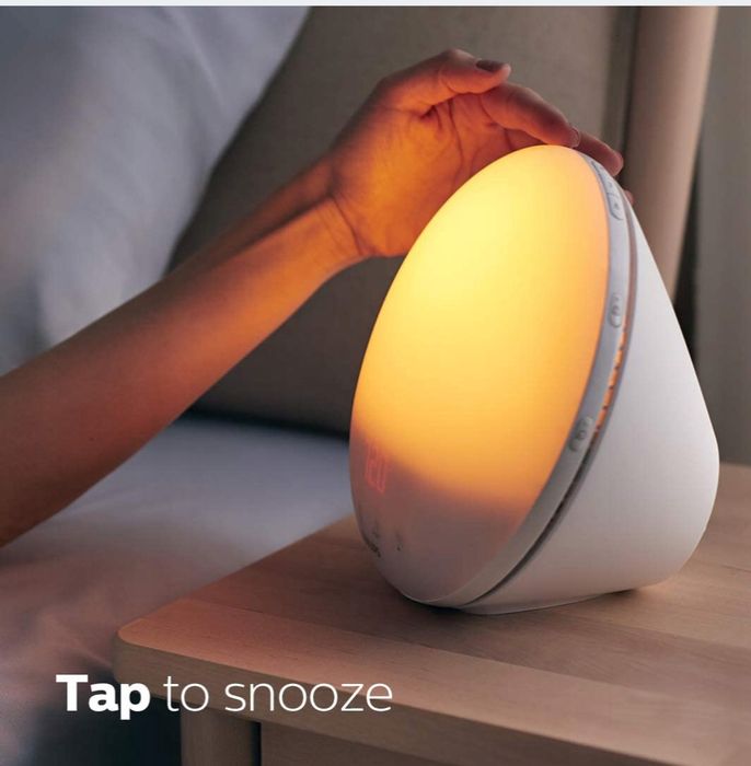 Budzik lampa radio zegar Philips -50% nowe z Niemiec