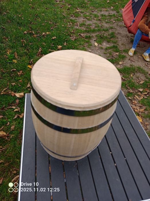 Beczki dębowe na kiszonki