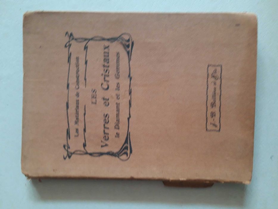Livro Ref Par1 - Verres et Cristaux