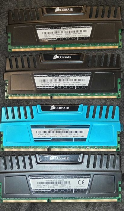 Оперативная память Corsair vengeance ddr3 4gb (цена за 4шт. с олх)