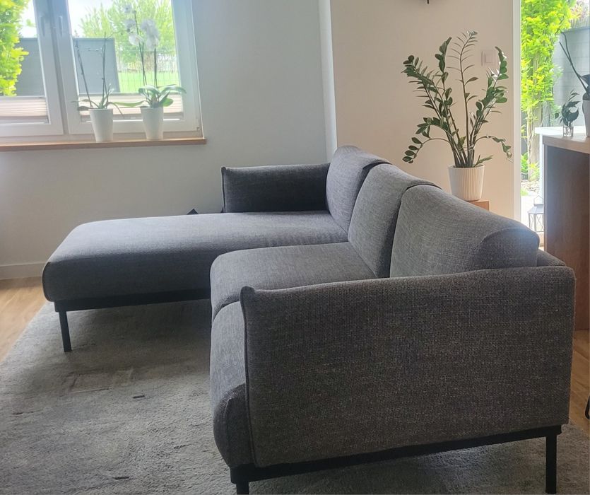 Sofa narożna 3 osobowa z szezlongiem