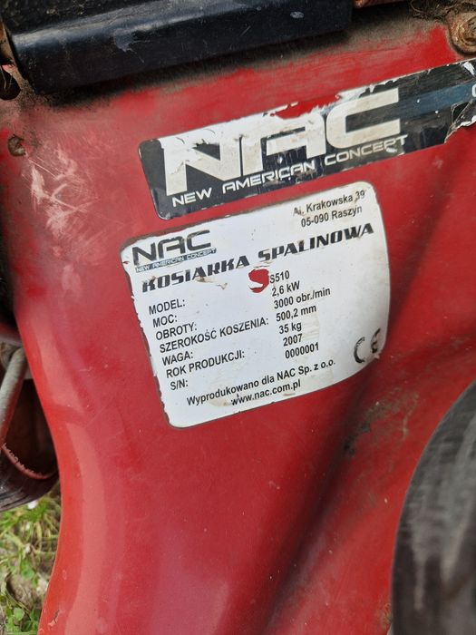 Kosiarka spalinowa Nac