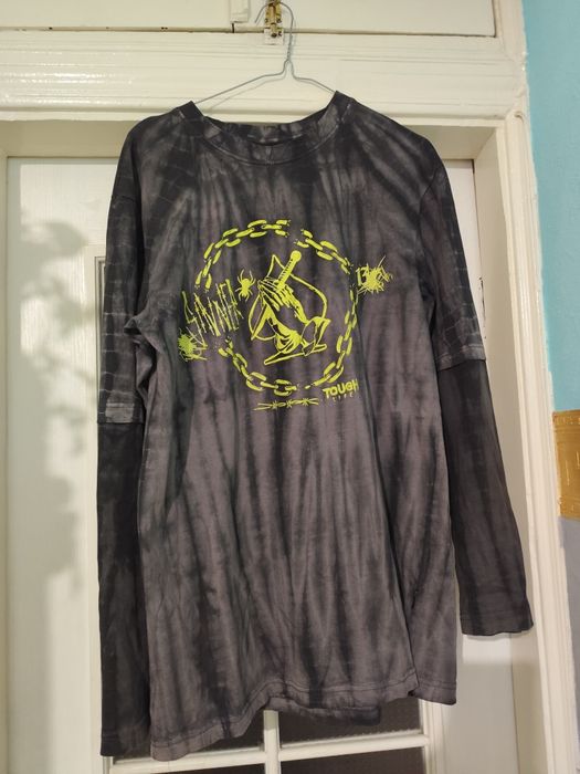 сірий лонгслив cropp