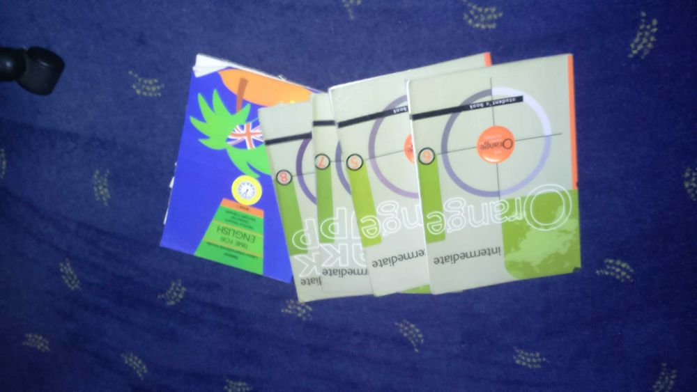 Orange SCHOOL books 5,6 oraz Speak Up books 7,8