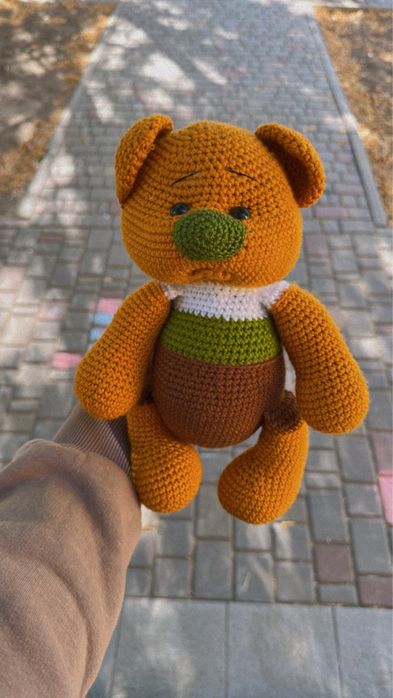 Вязані іграшки ручної роботи