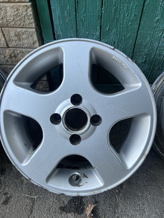 Легкосплавні диски r14 4х100  5штук.
