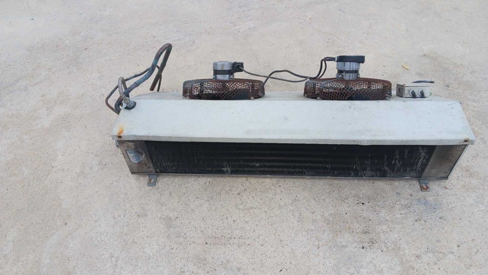 Motores exteriores e interiores câmara frigorifica.