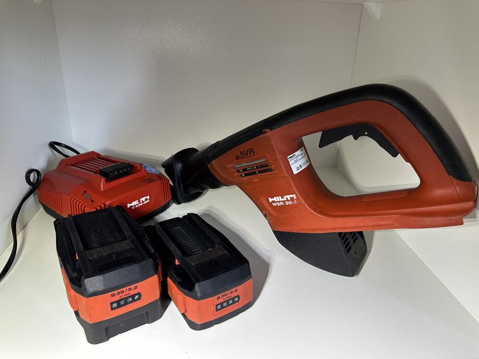 Аккумуляторная сабельная пила Hilti WSR 36-A +кейс Hilti b36/5.2