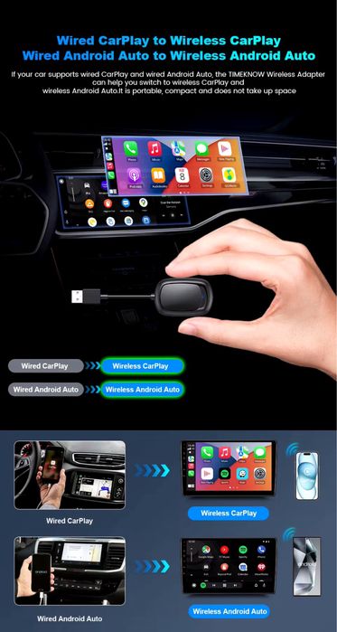 Беспроводной адаптер CarPlay