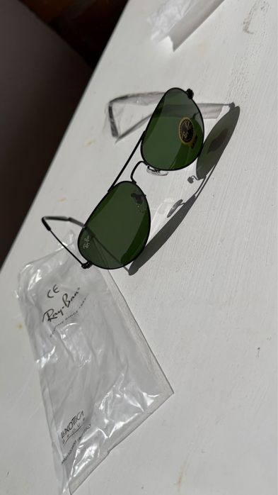 Oculos Rayban Aviator pretos