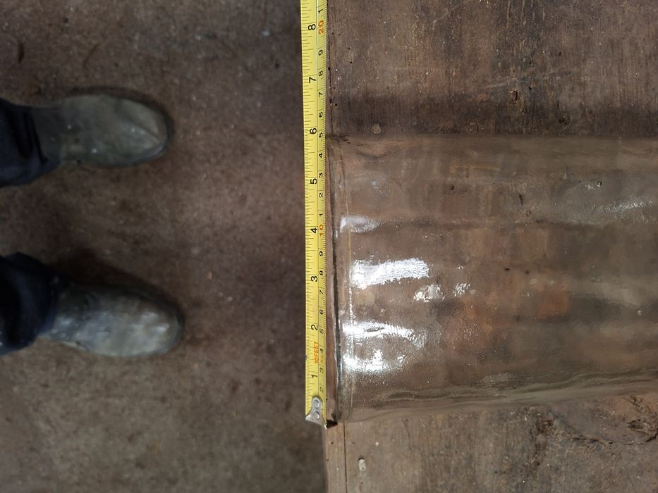 Telhas em vidro de um canal