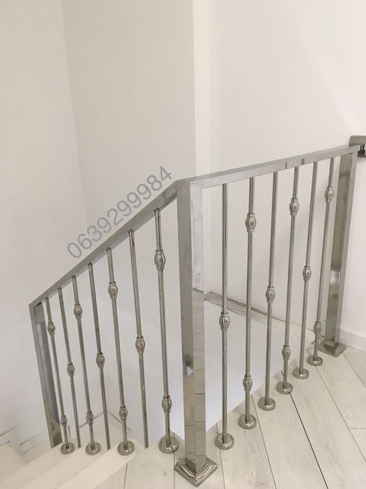 Перила з нержавійки та Скла