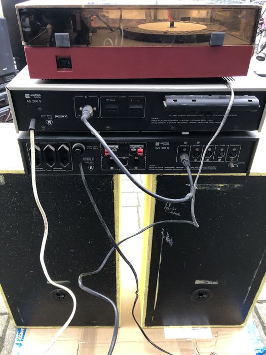 Wieża Unitra głośniki Altus 75