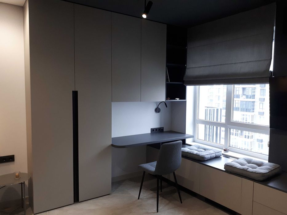 1к квартира з дизайнерським ремонтом у ЖК Гранд Бурже, б. Бірюкова, 2А