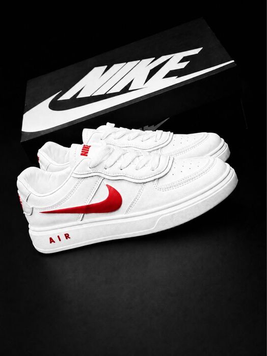 Кроссовки Найк белые кожаные Осень 2026Кроссовки Nike air force 1 Low найк еир форс Наки форсы женские Натуральная кожа Белые женские найки на осень