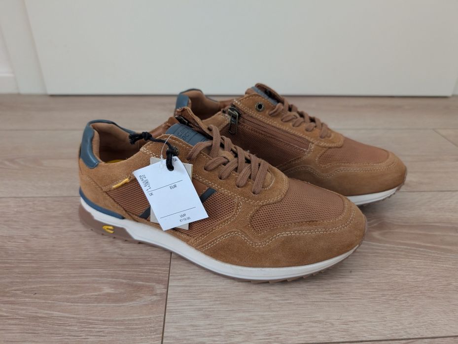 Шкіряні оригінальні кросівки Camel Active 41 p. 25.-26 см.
Нові, з