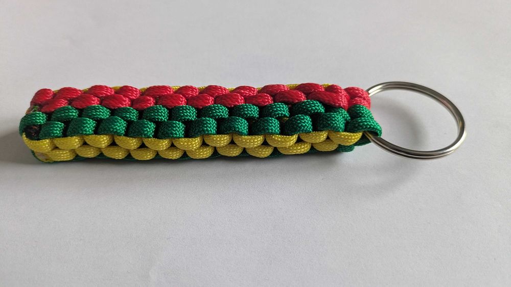 Brelok paracord, handmade, brelok do kluczy