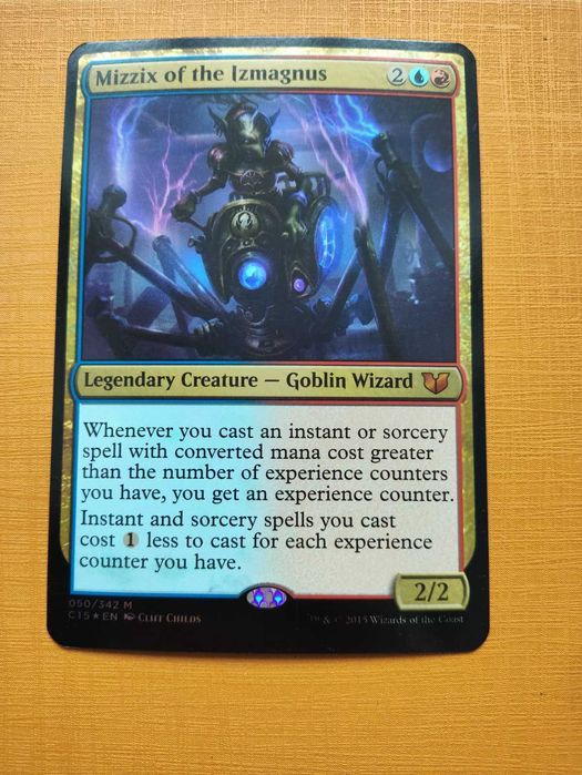 Картка MTG Mizzix of the Izmagnus Oversize Foil, Magic The Gathering