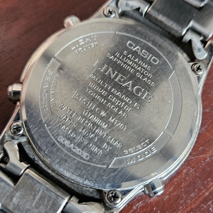 Casio Lineage RC solar