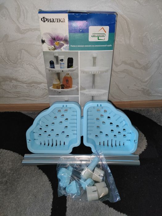 Полиця у ванну кутова