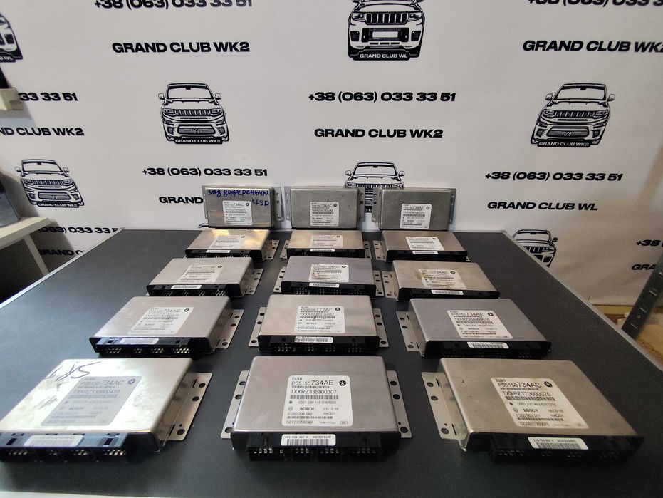 блок заднего дифференциала с актуатором ELSD. Jeep Grand Cherokee