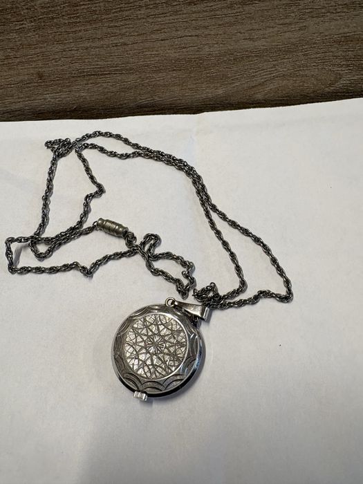 Vintage Watch Pendant Ingersoll Swiss Made, Mechanical Watch