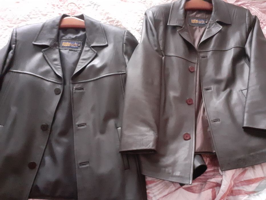 2 blazers em pele genuina ( feito em portugal)