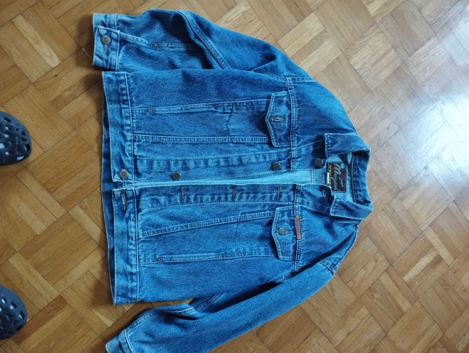 Bluza  jeansowa chłopięca 158cm