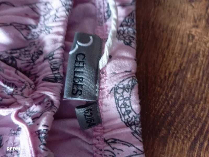 Spodnie piżamy 62/64 Plus Size bawełna