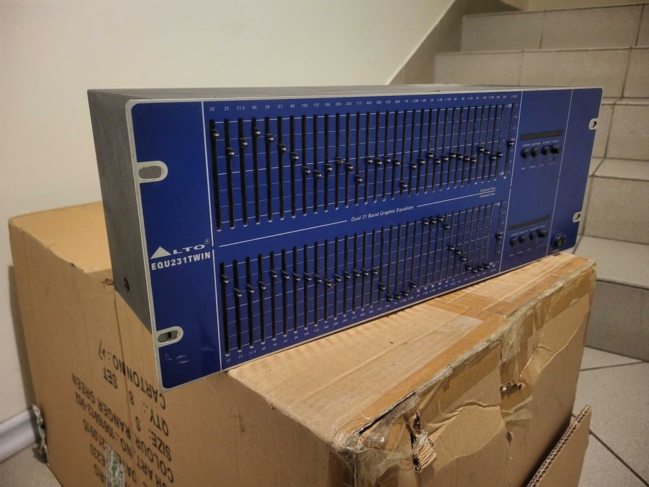 Korektor Graficzny Alto EQU231 TWIN – Stereo Equalizer 31 Band