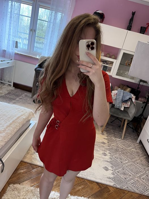 Nowa sukienka zamszowa Zara r. XS