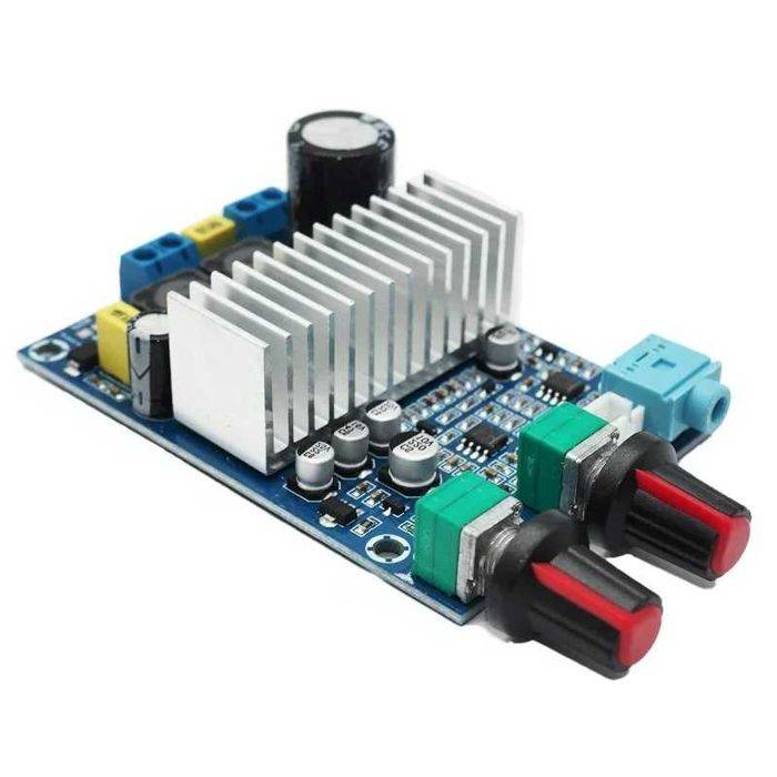 Усилитель звука 2.0 100W для медиа систем підсилювач (ревизия 2025!)