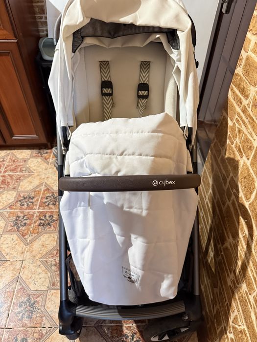 Коляска Cybex Talos S Lux Taupe 2 в 1 Seashell Beige