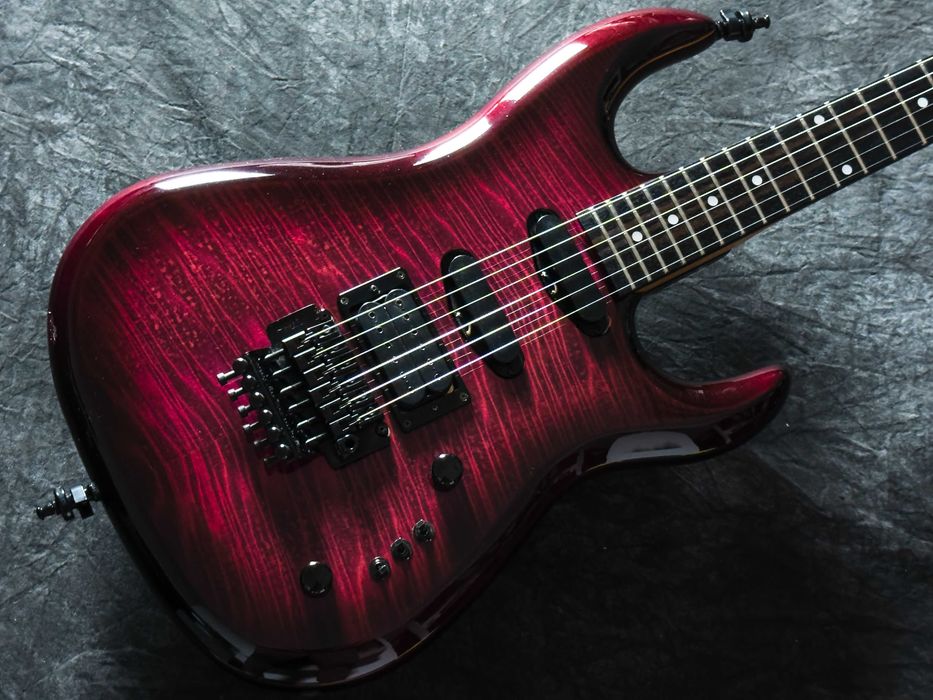 B.C. Rich STC-24B/PBU Transparent Purple Burst